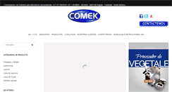 Desktop Screenshot of comek.com.co