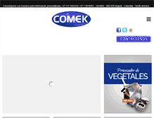 Tablet Screenshot of comek.com.co